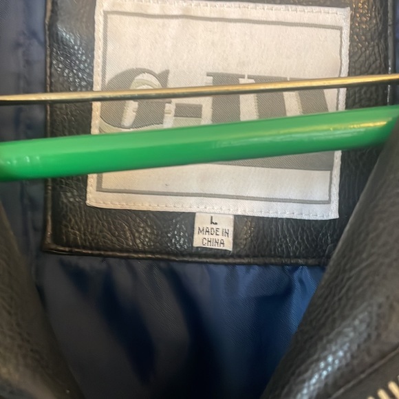 Men’s leather winter coat - Picture 2 of 5